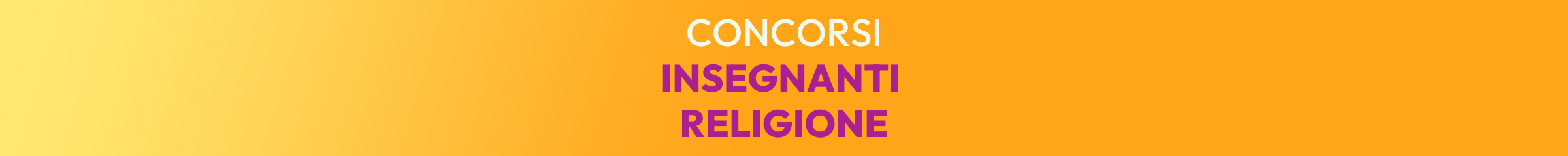 Insegnanti Religione Cattolica